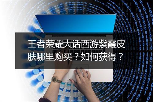 王者荣耀大话西游紫霞皮肤哪里购买？如何获得？