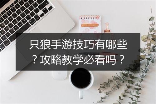 只狼手游技巧有哪些？攻略教学必看吗？