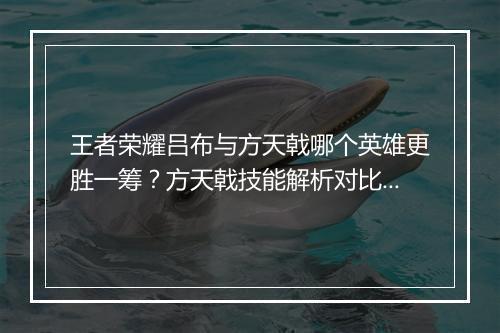 王者荣耀吕布与方天戟哪个英雄更胜一筹？方天戟技能解析对比吕布！