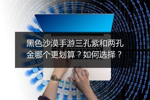 黑色沙漠手游三孔紫和两孔金哪个更划算?如何选择?