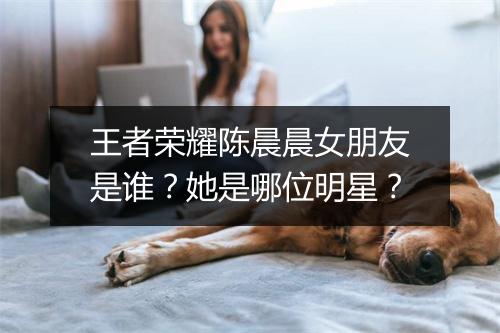 王者荣耀陈晨晨女朋友是谁？她是哪位明星？