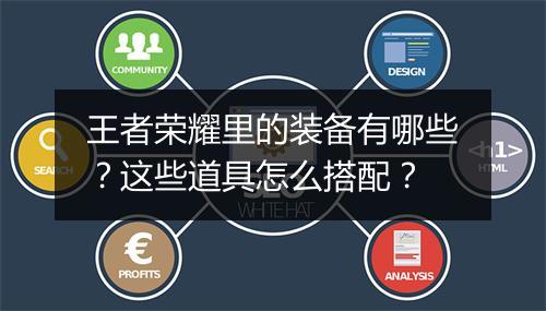 王者荣耀里的装备有哪些？这些道具怎么搭配？