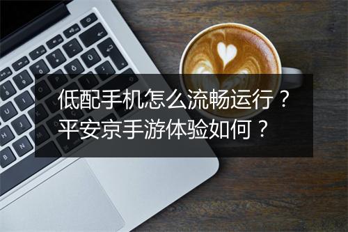 低配手机怎么流畅运行？平安京手游体验如何？