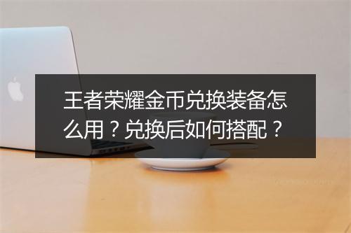 王者荣耀金币兑换装备怎么用？兑换后如何搭配？