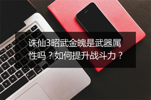 诛仙3昭武金魄是武器属性吗？如何提升战斗力？