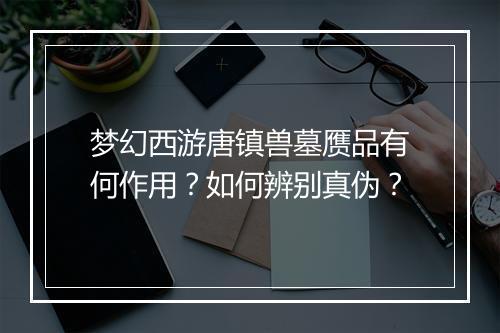 梦幻西游唐镇兽墓赝品有何作用？如何辨别真伪？