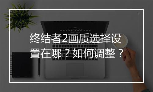 终结者2画质选择设置在哪？如何调整？