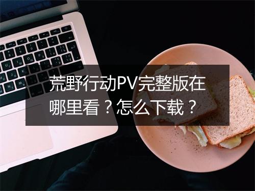 荒野行动PV完整版在哪里看？怎么下载？