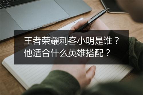 王者荣耀刺客小明是谁？他适合什么英雄搭配？