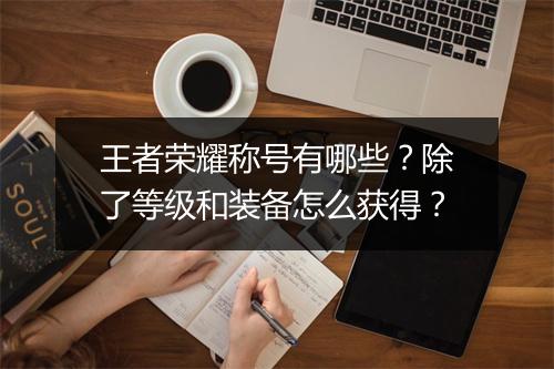 王者荣耀称号有哪些？除了等级和装备怎么获得？