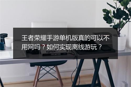 王者荣耀手游单机版真的可以不用网吗？如何实现离线游玩？