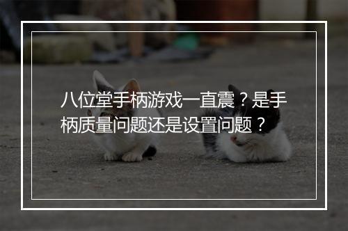 八位堂手柄游戏一直震？是手柄质量问题还是设置问题？