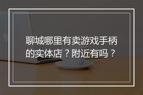 聊城哪里有卖游戏手柄的实体店？附近有吗？