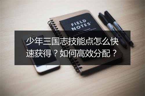 少年三国志技能点怎么快速获得？如何高效分配？