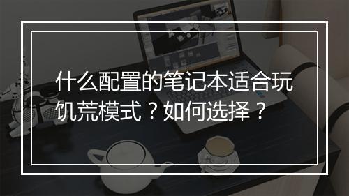 什么配置的笔记本适合玩饥荒模式？如何选择？