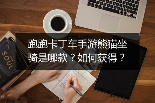 跑跑卡丁车手游熊猫坐骑是哪款？如何获得？