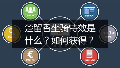 楚留香坐骑特效是什么？如何获得？