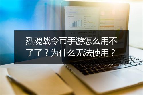 烈魂战令币手游怎么用不了了？为什么无法使用？