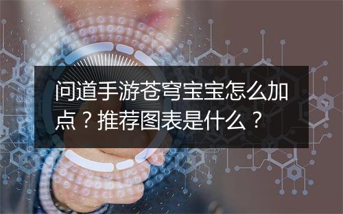 问道手游苍穹宝宝怎么加点？推荐图表是什么？