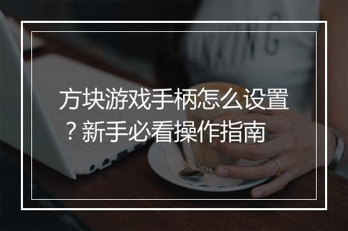 方块游戏手柄怎么设置？新手必看操作指南