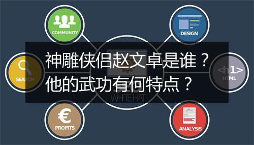 神雕侠侣赵文卓是谁？他的武功有何特点？